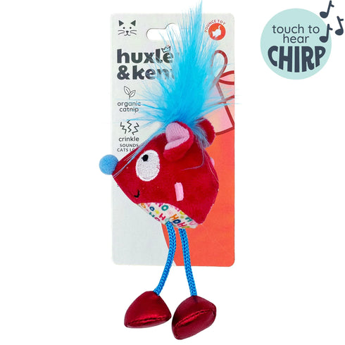 Huxley & Kent Cheerful Mouse Chirpy Cat Toy